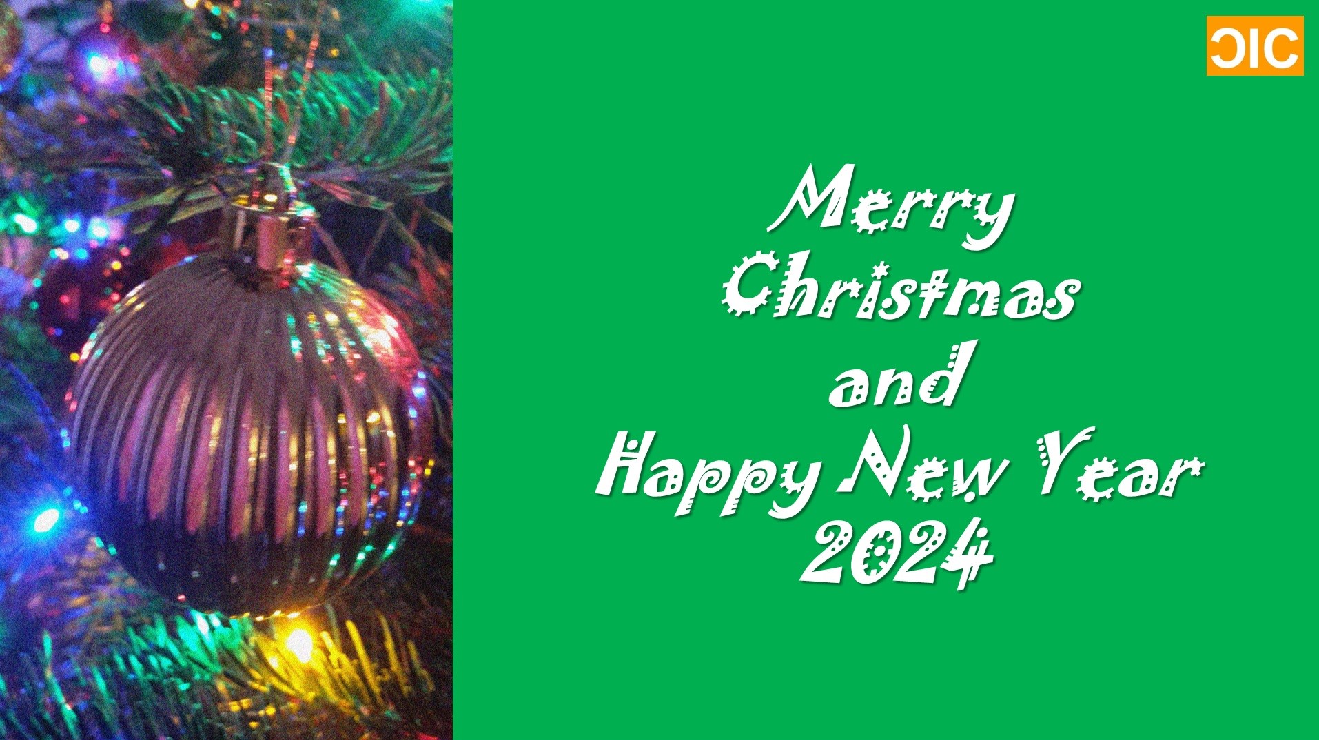 Merry Christmas and Happy New Year 2024 wishes Consumer Insight Consulting company